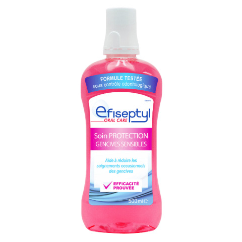 Bain de bouche Soin Protection gencives Efiseptyl 500 ml