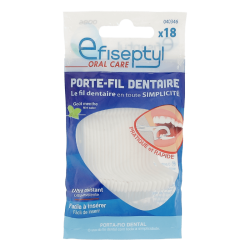 Porte-fil dentaire 3-en-1 Efiseptyl face