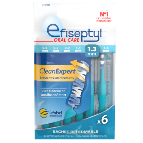 Brossette interdentaire 1,3mm Efiseptyl clean expert