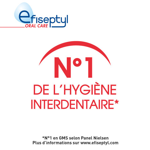 Efiseptyl, numéro 1 de l'hygiène interdentaire