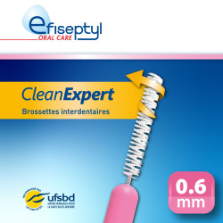 Brossette interdentaire clean expert