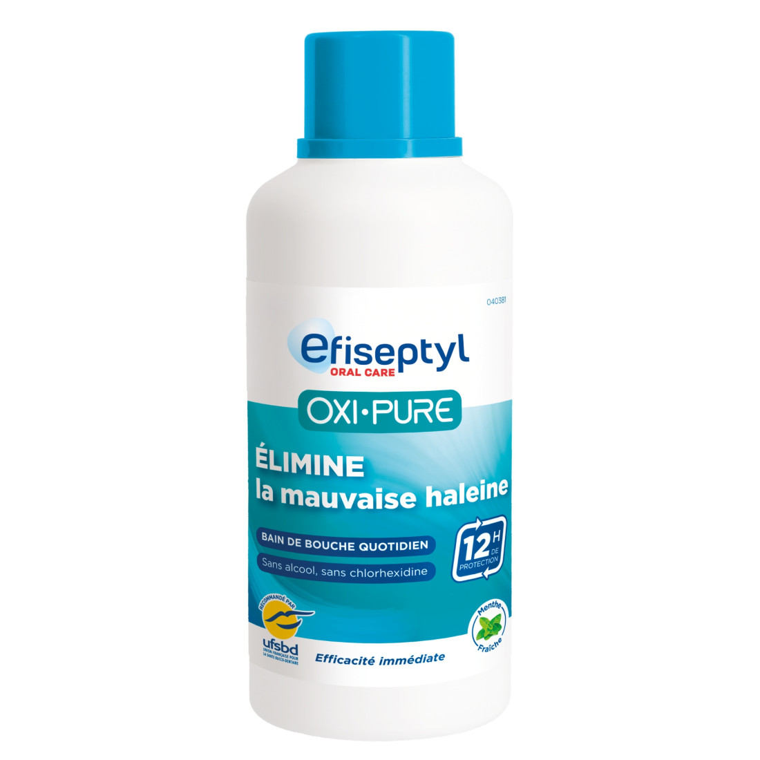 Bain de bouche OxiPure sans alcool, ni chlorhexidine par EFISEPTYL
